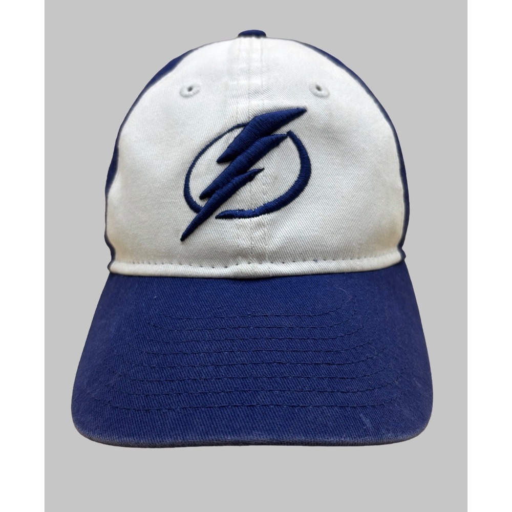 Tampa Bay Lighting Hat/Cap New Era 9twenty Child Adjustable Strapback Blue/White